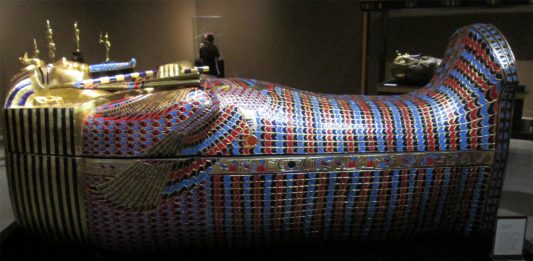 sarcófago de Tutankamón