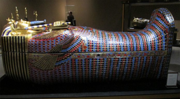 sarcófago de Tutankamón