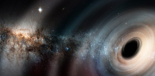 agujero negro junto a la Tierra