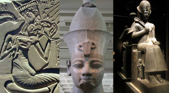 Incesto entre los faraones egipcios: Amenofis III, Akenaton y Ramses II