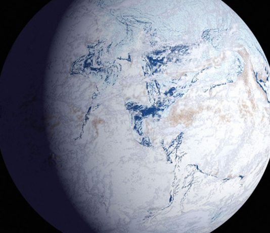 tierra bola de nieve