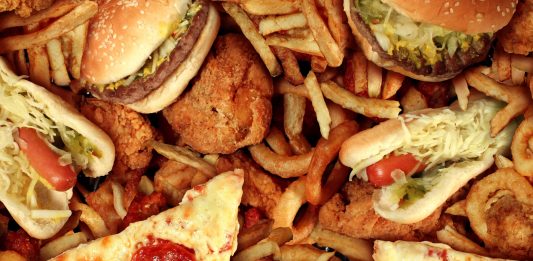 drogas y comida basura