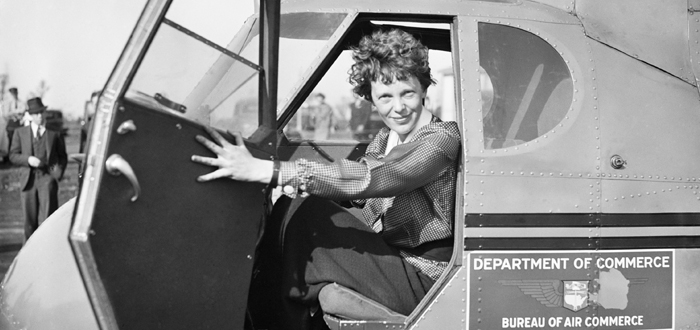 mensaje de Amelia Earhart