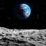 agua en la luna