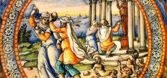 Deucalión y Pirra, el Diluvio en la mitología griega | ¡Como Noé!