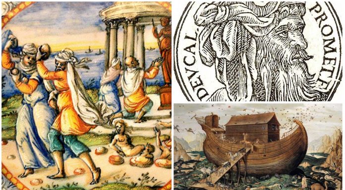 Deucalión y Pirra, el Diluvio en la mitología griega | ¡Como Noé!