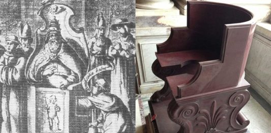 La Silla Estercoraria | Era para comprobar que el Papa tenía testículos