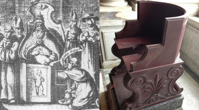 La Silla Estercoraria | Era para comprobar que el Papa tenía testículos