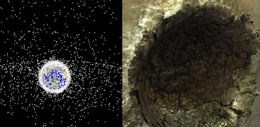 Basura espacial, peligros