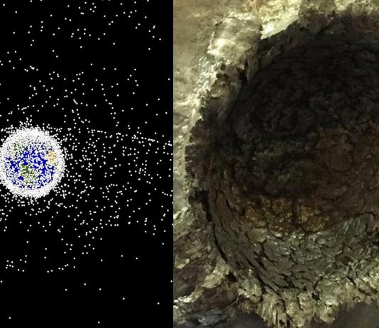 Basura espacial, peligros