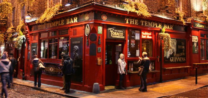Temple Bar en Irlanda