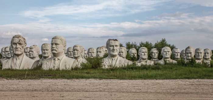 bustos de presidentes de estados unidos