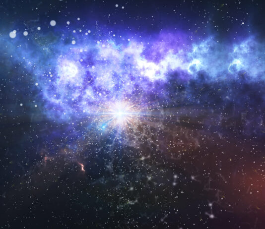 El huracán de Materia Oscura en el que se encuentra el Sistema Solar huracán de materia oscura