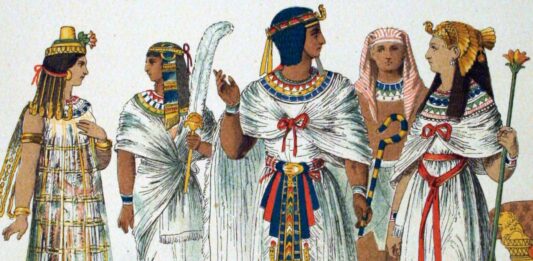 vestimenta del Antiguo Egipto