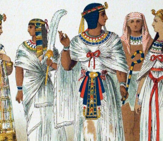 vestimenta del Antiguo Egipto