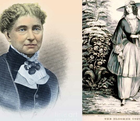 Amelia Bloomer | Sufragista y reformadora de la ropa femenina