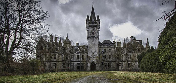 edificios abandonados, castillo miranda