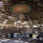 edificios abandonados, sede del partido comunista en bulgaria