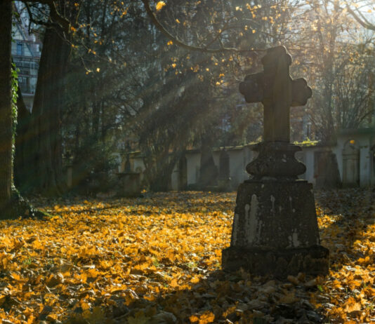 Fantasmas en el cementerio
