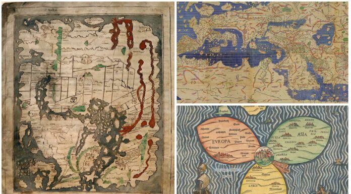 5 Mapas Antiguos del Mundo Bestiales | Descubre cómo veían el mundo
