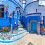 ciudad azul de Marruecos