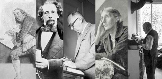 5 famosos escritores que escribían de pie, ¿por qué?