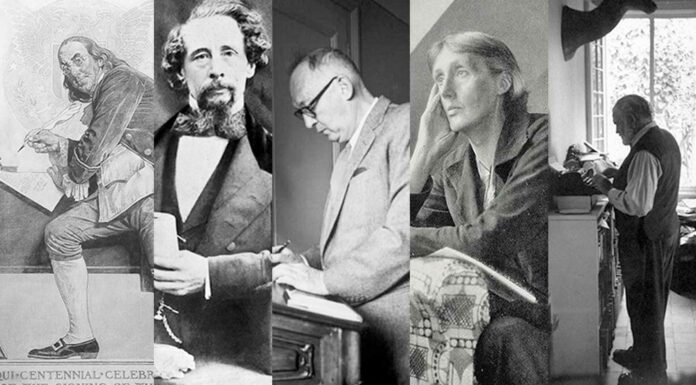 5 famosos escritores que escribían de pie, ¿por qué?