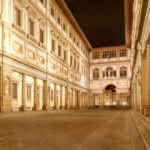 Galería Uffizi en Florencia, Italia.