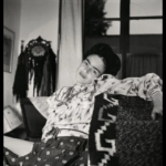 Frida Kahlo en su casa