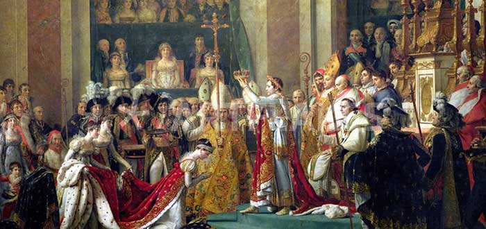 La Coronación de Napoleón. un fiel retrato de la realidad. 1
