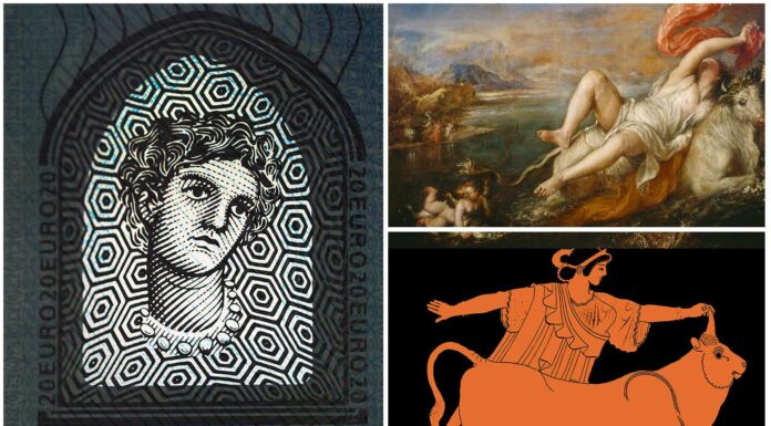 Mito de Europa | Raptada por Zeus y reina de Creta