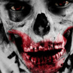 Apocalipsis Zombie calavera