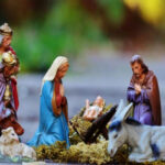 Papá Noel y los Reyes Magos Belén