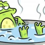 Síndrome de la rana hervida | NO percepción de las amenazas graduales