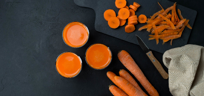 ¿La zanahoria es buena para la vista Comida
