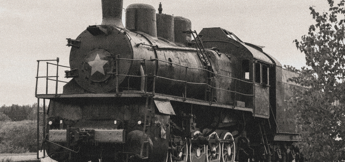 Invenções da Revolução Industrial.  Linha ferroviária
