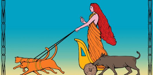 diosa freya en la mitologia nordica