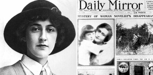 La desaparición de Agatha Christie en la vida real