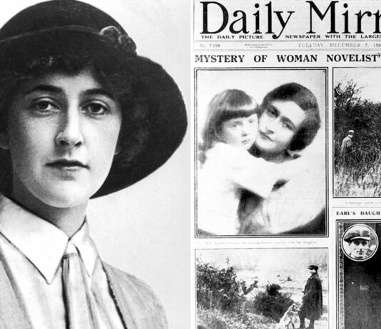 La desaparición de Agatha Christie en la vida real