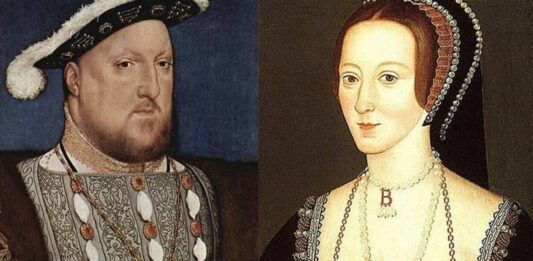 Ana Bolena y Enrique VIII