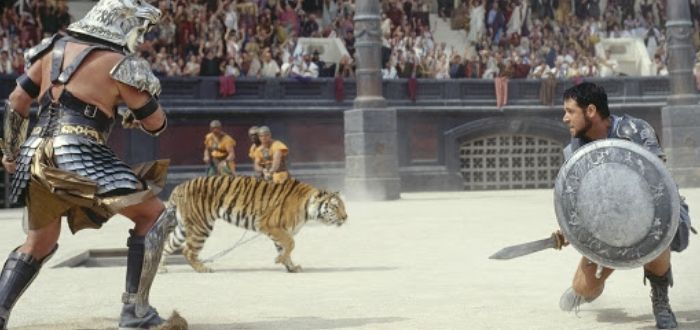 datos curiosos de la película Gladiador