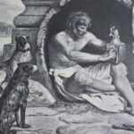 Diógenes y Alejandro Magno