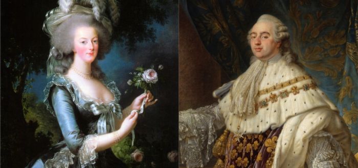 María Antonieta y Luis XVI