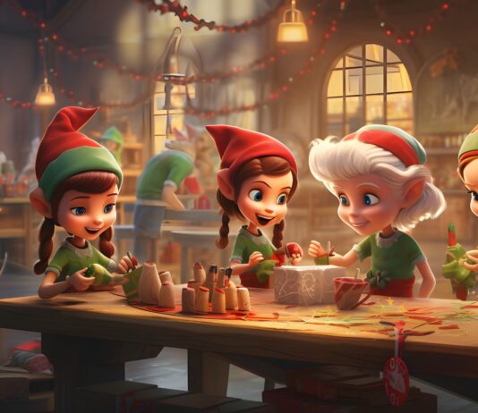 Historia de los duendes de Navidad
