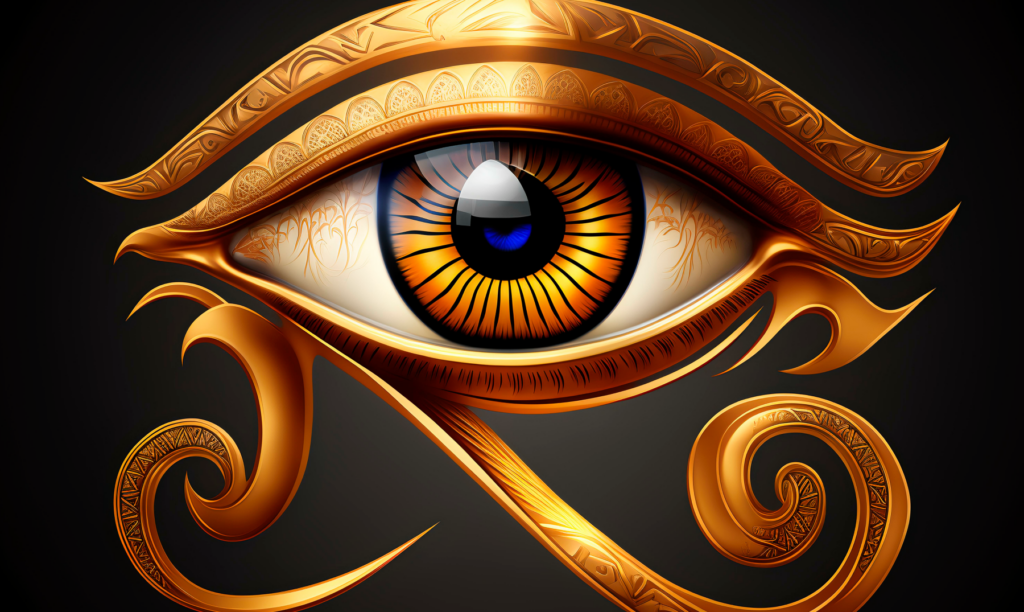 El significado del ojo de Ra El ojo izquierdo del dios Ra