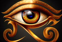 ¿Cuál es el significado del ojo de Ra en la mitología antigua?