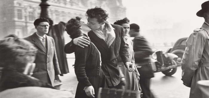 El beso en el ayuntamiento de Robert Doisneau