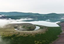 Volcán misterioso en Simushir