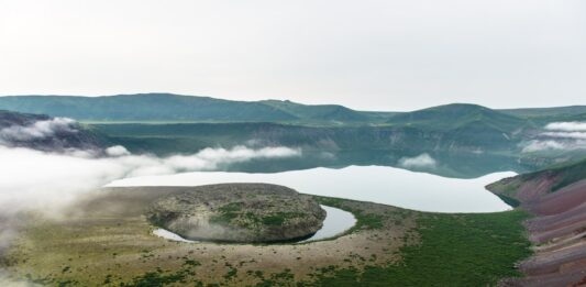 Volcán misterioso en Simushir