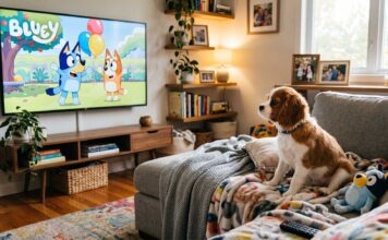 ¿Por qué los perros aman ver Bluey? Te contamos la ciencia detrás de esta serie tan famosa por-que-los-perros-aman-ver-bluey